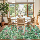 Vernay Washable Forest Woodland Green Rug Area Rugs Lahome