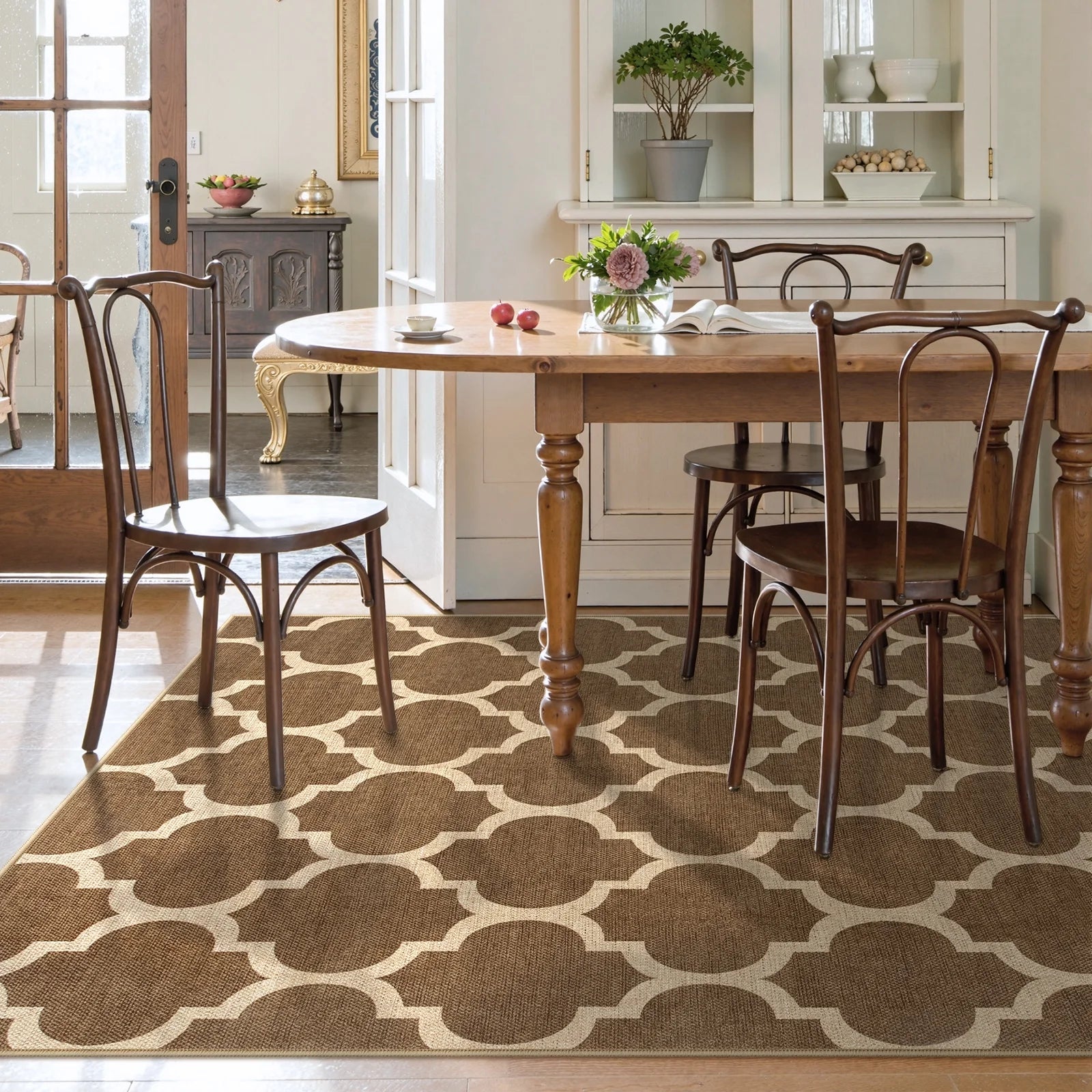 SUNDEREY Moroccan Geometric Area Rug, Washable Bedroom Rug,Easy Jute Indoor Outdoor Carpet, Farmhouse Checkered Non Slip Black Carpet for Office Couch Entrance Kitchen Walmart Walmart