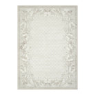 Cherie Washable Vintage Butterfly Floral Beige Rug Rugs Lahome
