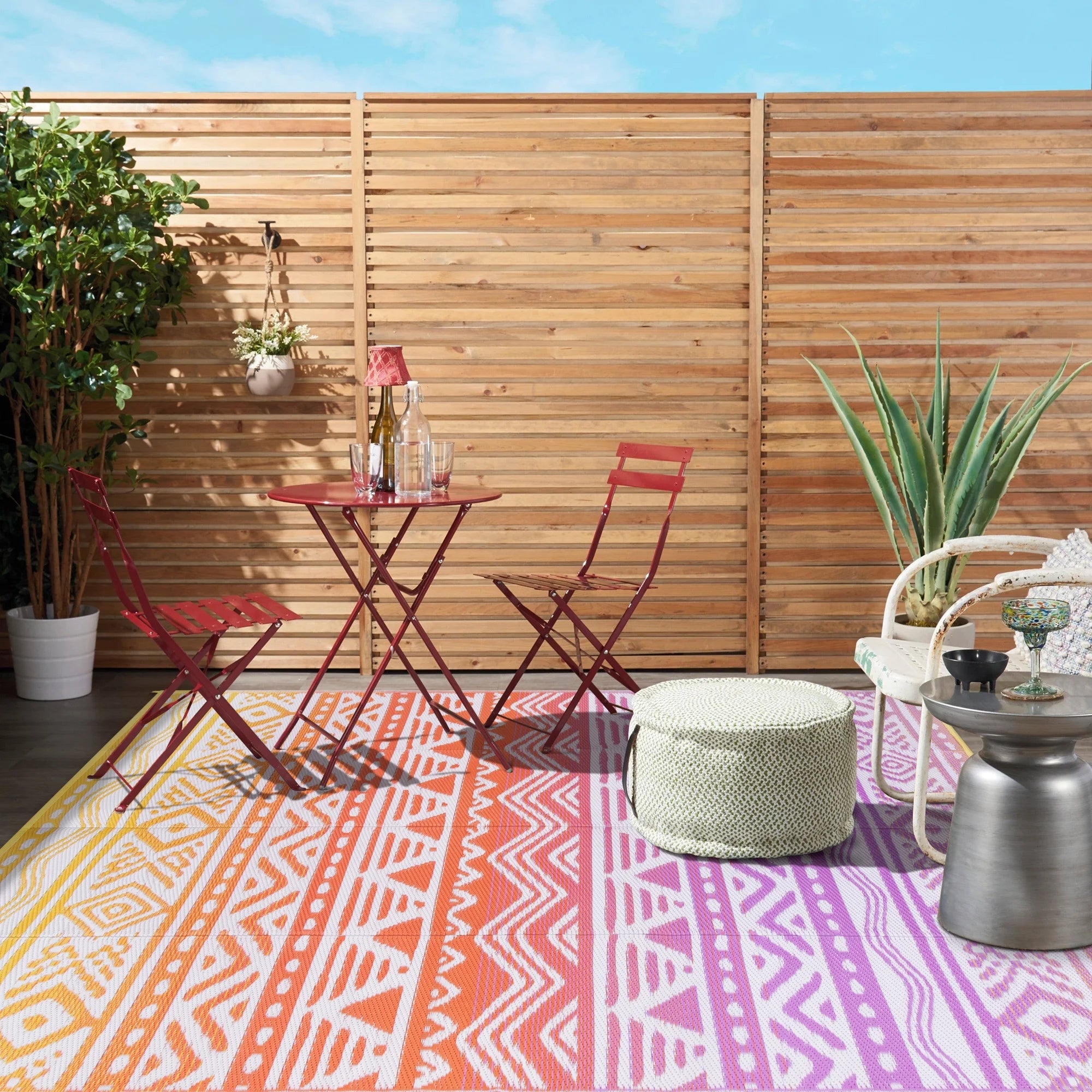 Moynesa Outdoor Rug Waterproof, Lightweight Plastic Straw Rug for Camping RV, Reversible Outside Carpet for Patio Deck Porch Balcony Picnic Tent Walmart Walmart