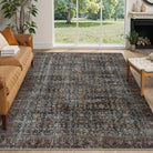 Almora Washable Vintage Distressed Copper Rug Area Rugs Lahome 8' x 10'
