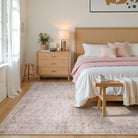 Elysee Washable Vintage Traditional Medallion Khaki Rug Area Rugs Lahome
