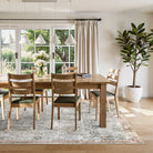 Velora Washable Vintage Grey Rug Area Rugs Lahome