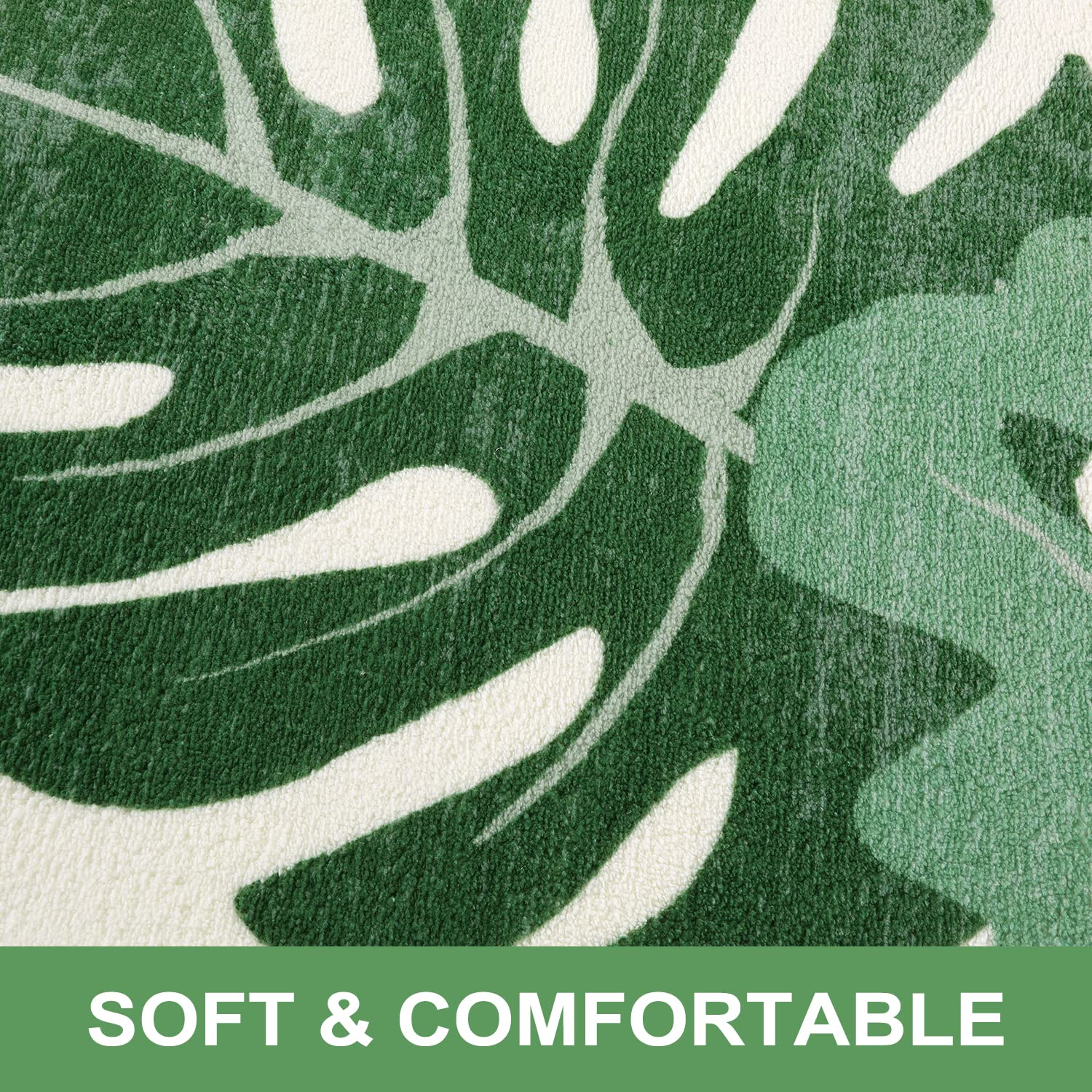 LahomeGlobal Bath Mat 18x47 inch Gray Marble Runner Velvet Non-Slip Bathroom Rug Modern Long Bath Rug Soft Luxury Microfiber Machine Washable Floor Carpet for Bathroom Tub Shower LahomeGlobal Lahome