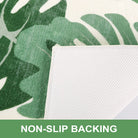 LahomeGlobal Bath Mat 18x47 inch Gray Marble Runner Velvet Non-Slip Bathroom Rug Modern Long Bath Rug Soft Luxury Microfiber Machine Washable Floor Carpet for Bathroom Tub Shower LahomeGlobal Lahome