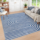 LahomeGlobal Modern 8x10 Area Rugs, Non-Slip Soft Green Rugs for Living Room,Ultra-Thin Bedroom Rug Washable Stain Resistance,Non-Shedding Large Carpet for Office Dining Room Kids Playroom Rug(8'X10',Green) LahomeGlobal Lahome