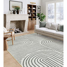 rainbow stripe rug