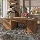 Almora Washable Vintage Distressed Copper Rug Area Rugs Lahome