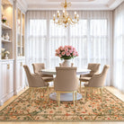 Elowen Washable Forest Botanical Walnut Brown Rug Rugs Lahome