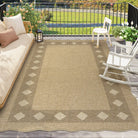 Linoe Washable Diamond Wavy Oatmeal Easy Jute Rug Rugs Lahome