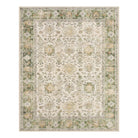 Aurelie Washable Vintage Boho Floral Green Rug Area Rugs Lahome