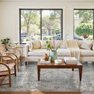 Velora Washable Vintage Grey Rug Area Rugs Lahome