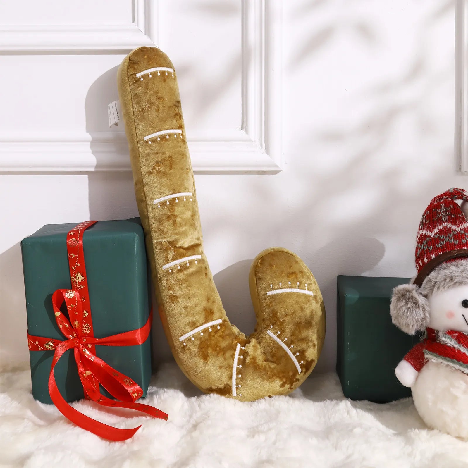 Anouk Christmas Stocking Plush Pillow Pillow Lahome