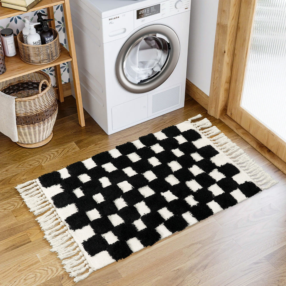 Checkered Area Rug