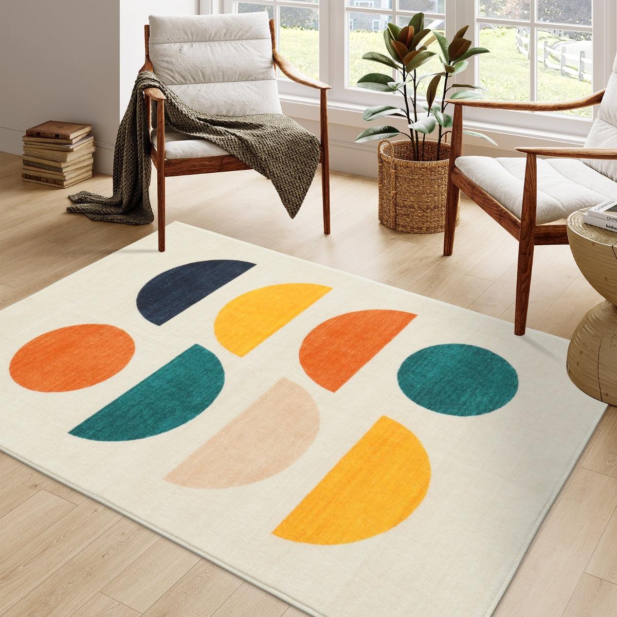 Colorful area rugs discount