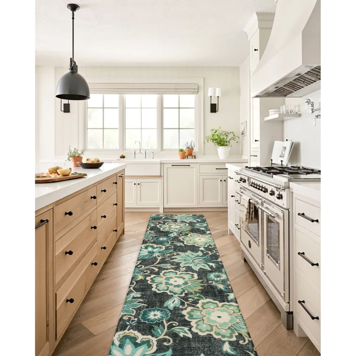 Cloris Paisley Modern Vintage Floral Rug