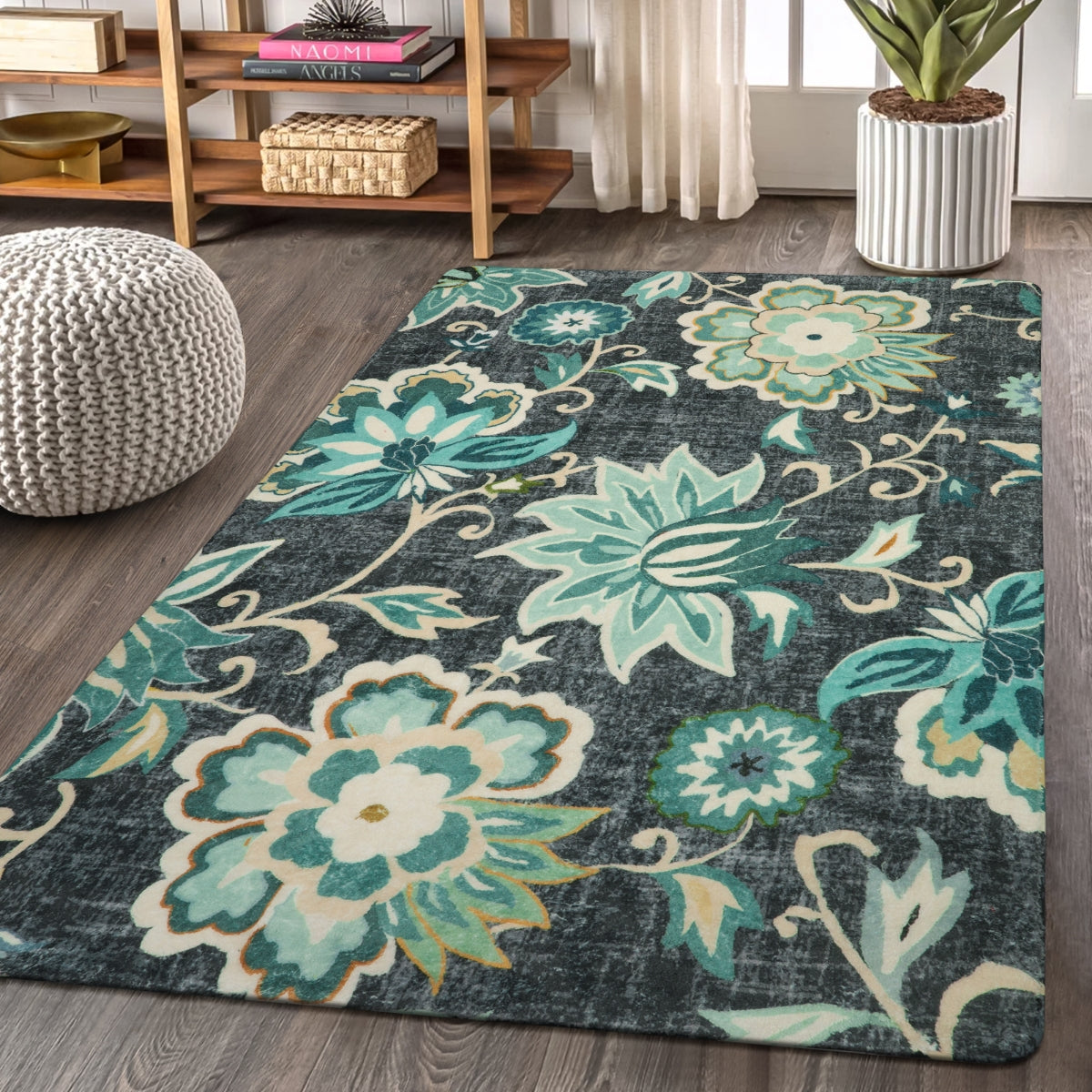 Cloris Paisley Modern Vintage Floral Rug