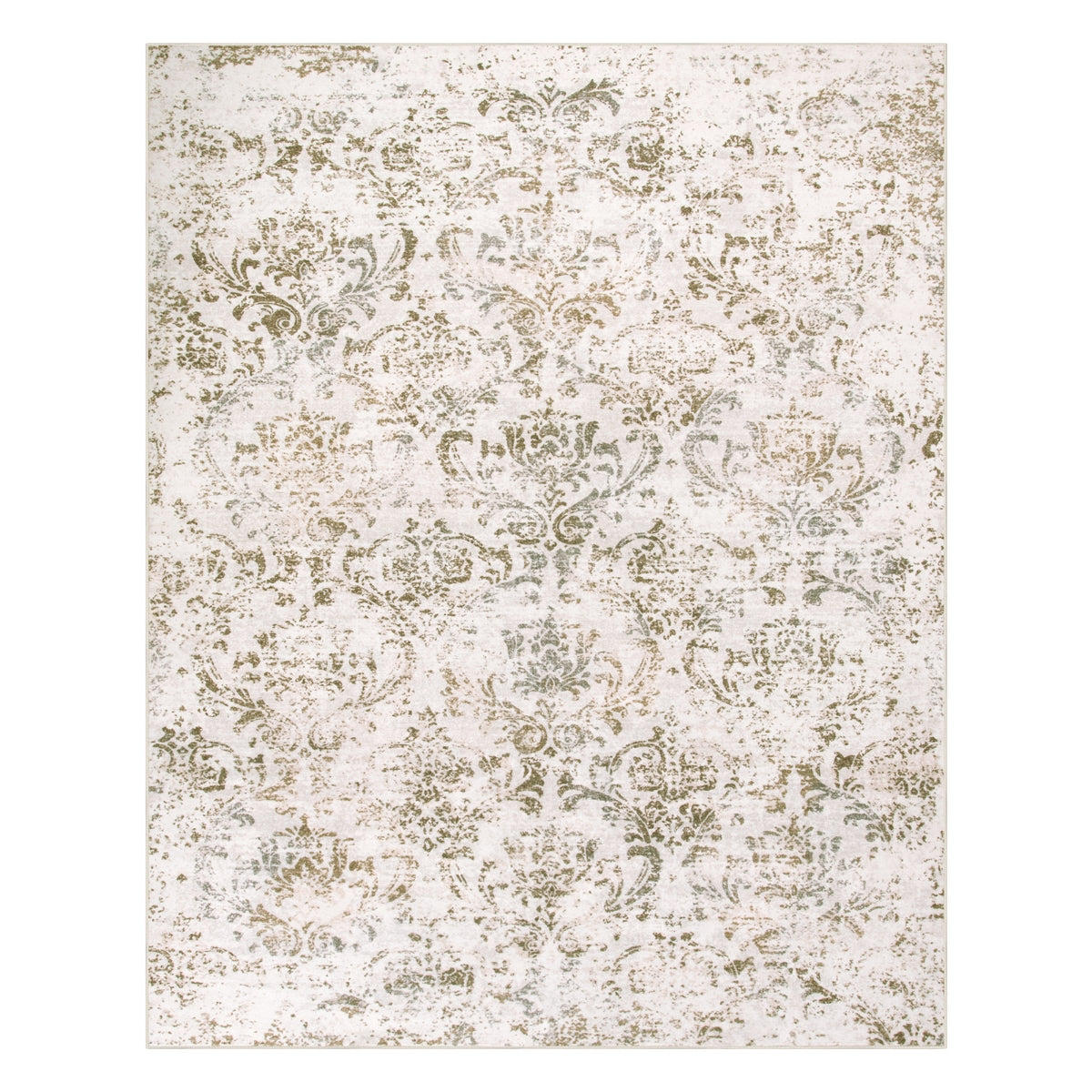 Esme Transitional Paisley Palace Floral Beige Area Rug