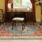 Felice Boho Tribal Rostrot Waschbarer Teppich Area Rugs Lahome 150 x 210 cm