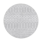Hana Moroccan Geometric Grey Area Rug