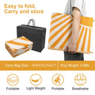 Solara Boho Waterproof Reversible Orange Outdoor Rug Clearance Rugs Lahome