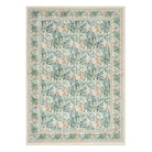 Arbore Washable Boho Vintage Floral Light Green Rug Area Rugs Lahome