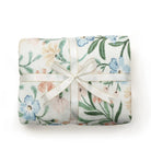 Beline Washable Boho Modern Garden Floral Green Throw Blanket Blanket Lahome 50" x 60"