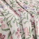 Beline Washable Boho Modern Garden Floral Purple Throw Blanket Blanket Lahome