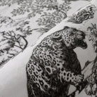 Brume Washable Vintage Toile Tiger Grey Rug Area Rugs Lahome