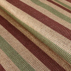 Elance Christmas Washable Easy Jute Wide Striped Red&Green Rug Easy Jute Rug Lahome