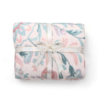 Fernel Washable Vintage Traditional Floral Pink Throw Blanket Blanket Lahome 50" x 60"