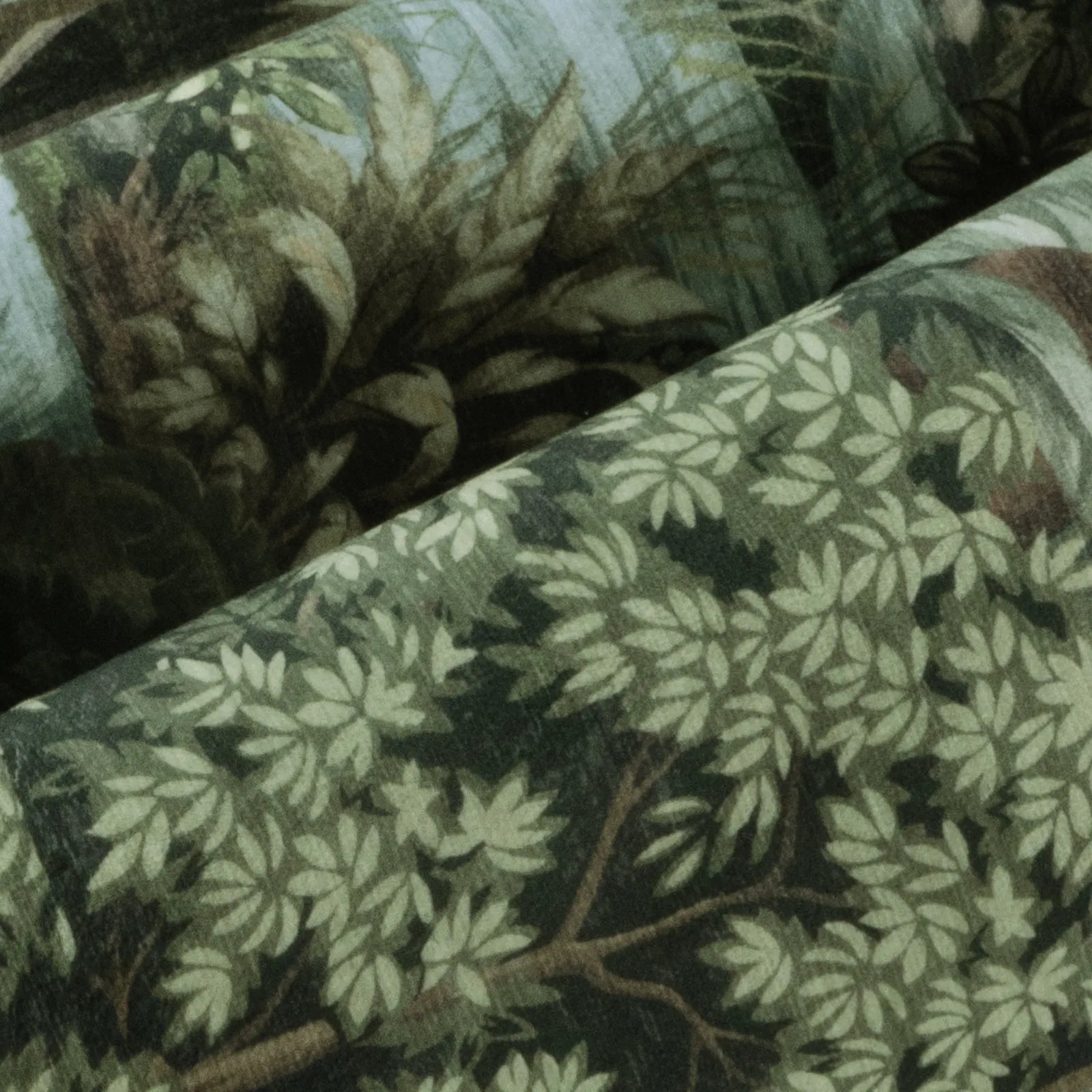 Foret Washable Vintage Forest Woodland Green Rug Area Rugs Lahome