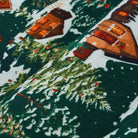 Gabriel Christmas Washable Cottage Lights Forest Animals Green Rug Area Rugs Lahome