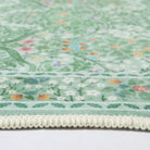 Giverny Washable Maximalism Vintage French Floral Sage Green Rug Rugs Lahome