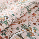 Jocelyn Christmas Washable Winter Woodland Cabin Pink Rug Area Rugs Lahome