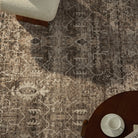 Margot Washable Vintage Distressed Brown Rug Area Rugs Lahome