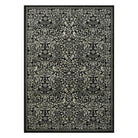 Mirage Washable Maximalism Vintage Blossom Black Rug Area Rugs Lahome
