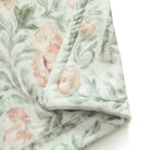 Nerel Washable Washable Vintage Floral Green Throw Blanket Blanket Lahome