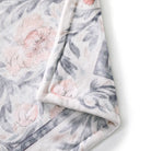 Nerel Washable Washable Vintage Floral Purple Throw Blanket Blanket Lahome