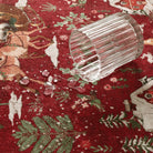 Olivier Christmas Washable Tree and Santa Red Rug Area Rugs Lahome