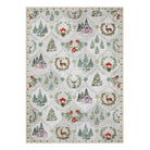 Pascal Christmas Washable World Moroccan Beige Rug Area Rugs Lahome