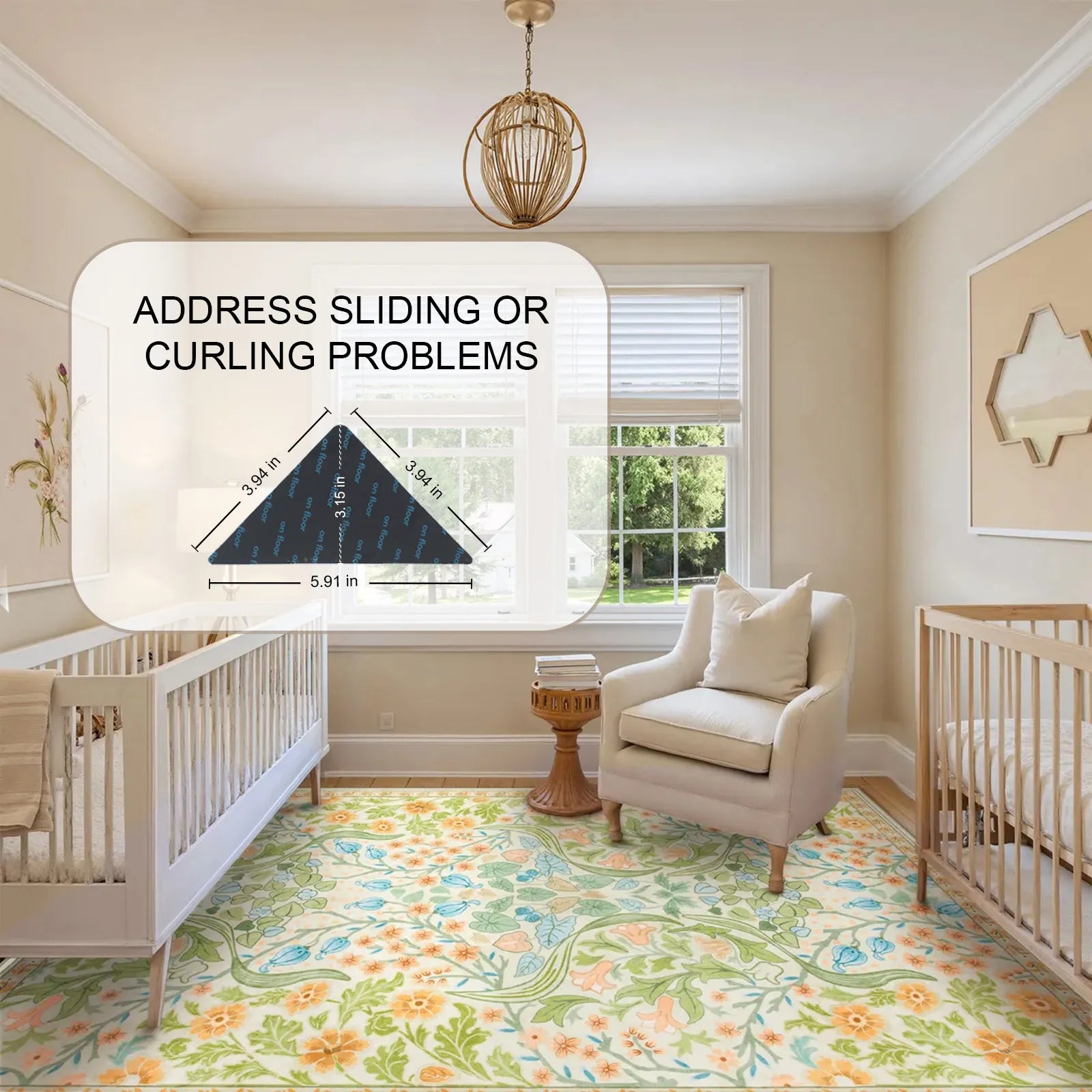 Corner Rug Grippers Rug Grippers Lahome