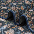 Savarin Washable Vintage Floral Beige/Green Rug Runner Rugs Lahome