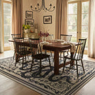 Serpente Washable Mystical Snake Brown Rug Area Rugs Lahome