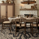 Serpente Washable Mystical Snake Brown Rug Area Rugs Lahome