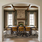 Serpente Washable Mystical Snake Brown Rug Area Rugs Lahome