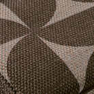 Solaro Washable Boho Geometric Easy Jute Brown Indoor/Outdoor Rug Easy Jute Rug Lahome