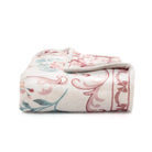 Soline Washable Floral Bows Pink Throw Blanket Blanket Lahome