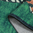 Totem Washable Aesthetic Tiger Green Rug Rugs Lahome
