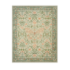 Verena Washable Vintage Floral Butterfly Sage Green Rug Area Rugs Lahome